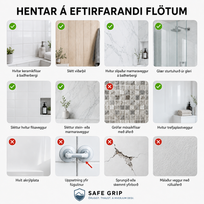 GRIV stuðningsstöng fyrir sturtu