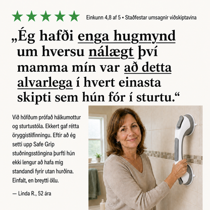 GRIV stuðningsstöng fyrir sturtu